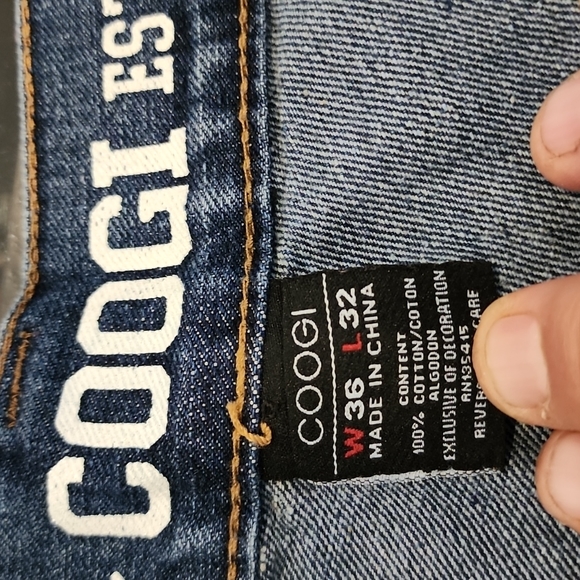 Coogi Jeans. Like New Waist 36 Length 32 - Picture 5 of 5